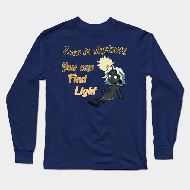 Weirdmaids - light in darkness Long Sleeve T-Shirt by JuditangeloZK